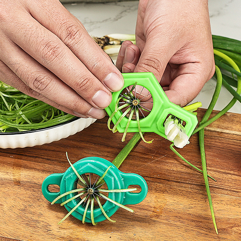 Kitchen Gadgets Drawing - キッチン用ネギスライサー,線引き野菜シュレッダー,極細カッター,ガジェット,1個