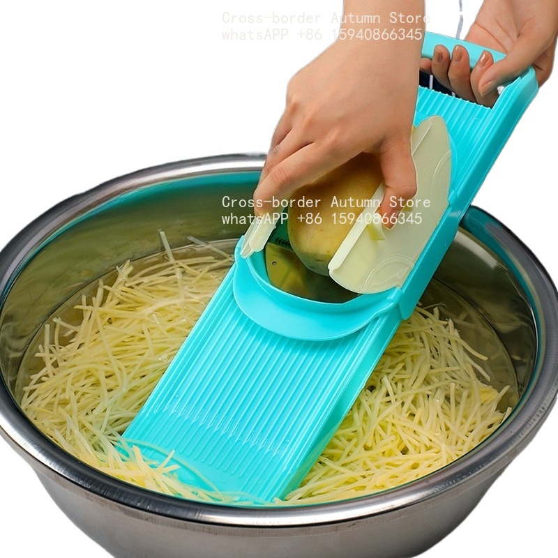 Korean Kitchen Gadgets - ポータブル野菜おろし器ポテトスライサー多機能韓国式ニンジンおろし器ポテトカッターガジェットキッチンアクセサリーツール