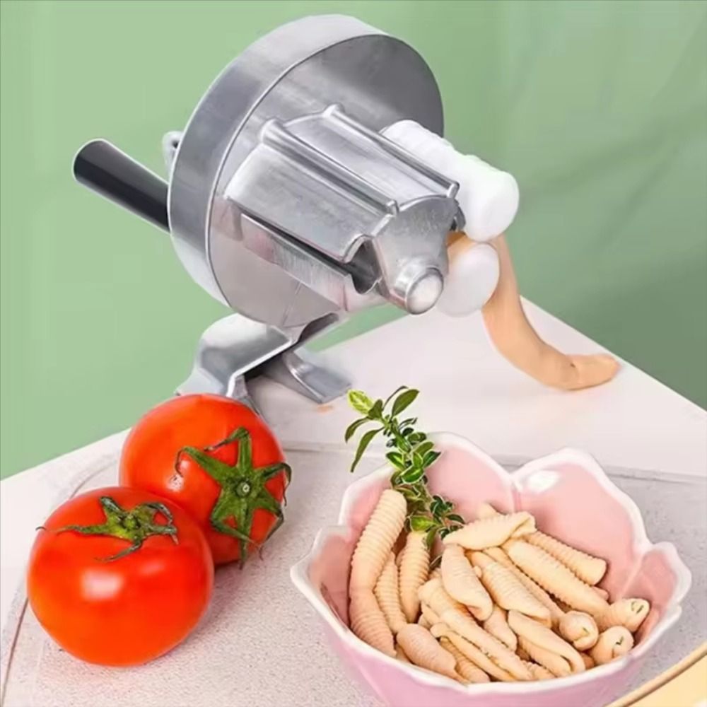 Kitchen Gadgets Pasta - キッチンガジェットマニュアルカヴァテッリマシン手回し省力マカロニメーカー人間工学に基づいたパスタメーカーレストラン用