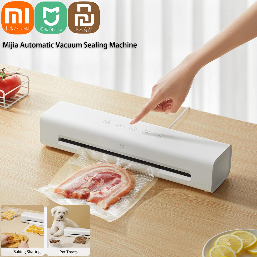 Xiaomi Kitchen Gadgets - Xiaomi Mijia スマート真空食品シーラー 家庭用キッチン脱気包装機 強力吸引 全自動