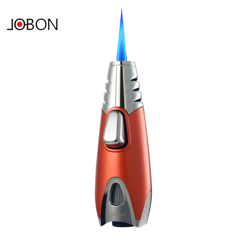 Kitchen Gadgets For Gifts - Jobon クリエイティブシガーライター詰め替えブタントーチライター喫煙キッチンバーベキュー屋外イグナイター男性クールギフトガジェット