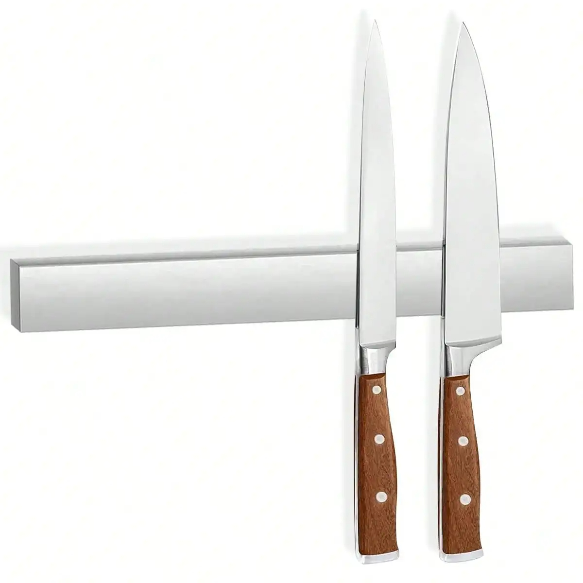Magnetic Knife Strip - Leeseph 磁気ナイフホルダー 壁掛け用 多目的ステンレス鋼磁気ナイフストリップ ナイフラック キッチン用品オーガナイザー