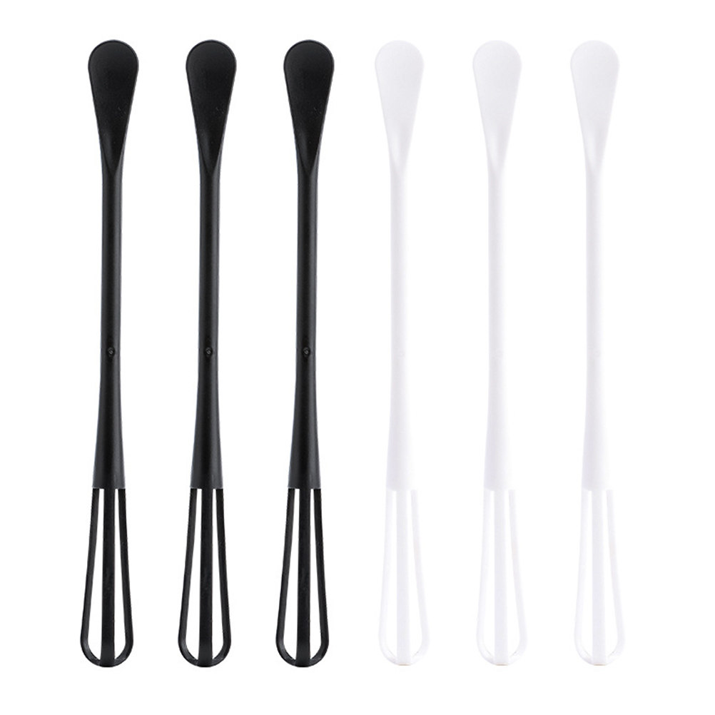 Kitchen Gadgets For Cooking - 6個入り手動卵泡立て器、食品グレードPPミニ泡立て器、ベーキング、料理、卵、ジャムの混ぜ合わせ、キッチンガジェット、多目的攪拌器