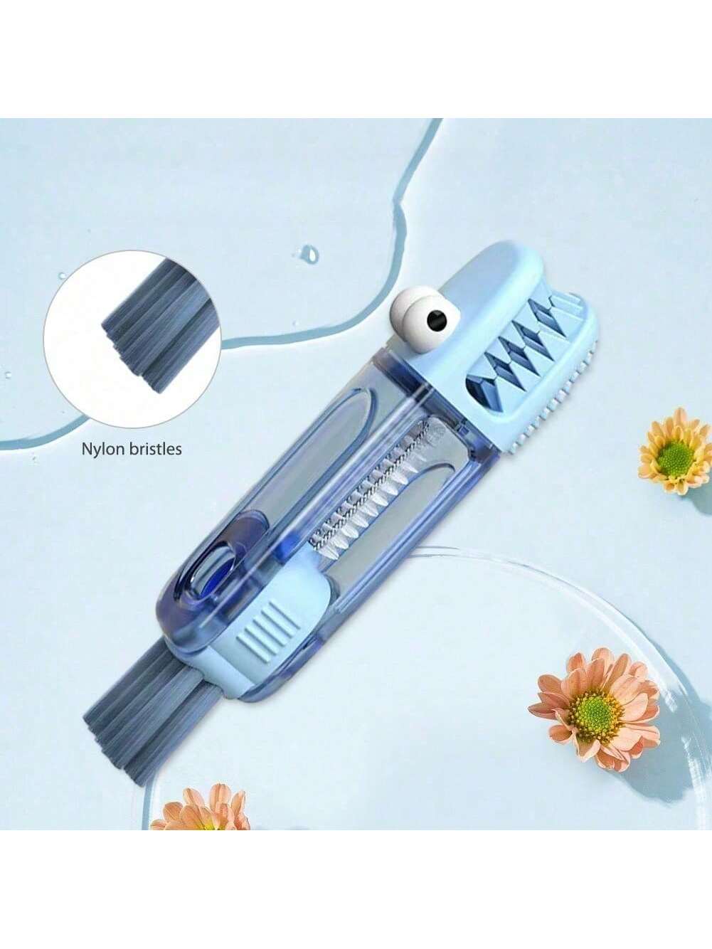 Kitchen Gadgets Ideas - 斬新なキッチン用品、ワニをテーマにした掃除ブラシ。 17x13x2cm、ユニークなギフトアイデア