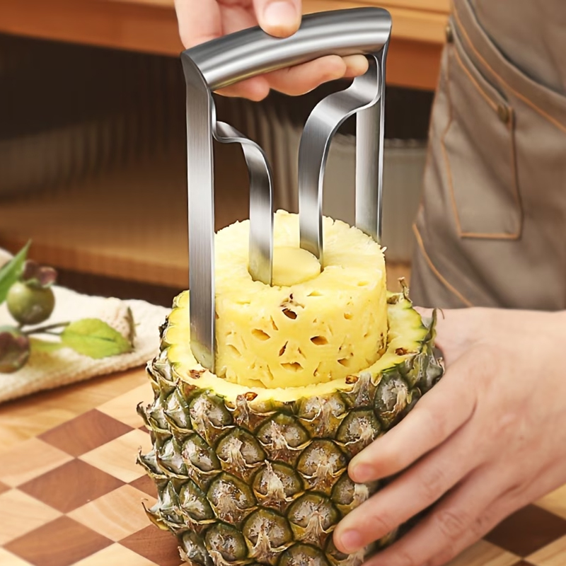 パイナップルピーラー パイナップルコアラー スライサー ステ - Kitchen Gadgets For Cooking のレビューと価格