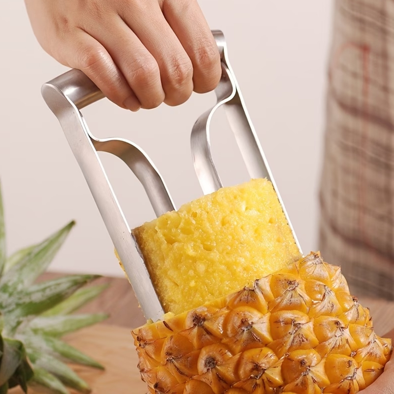 パイナップルピーラー パイナップルコアラー スライサー ステ - Kitchen Gadgets For Cooking のレビューと価格