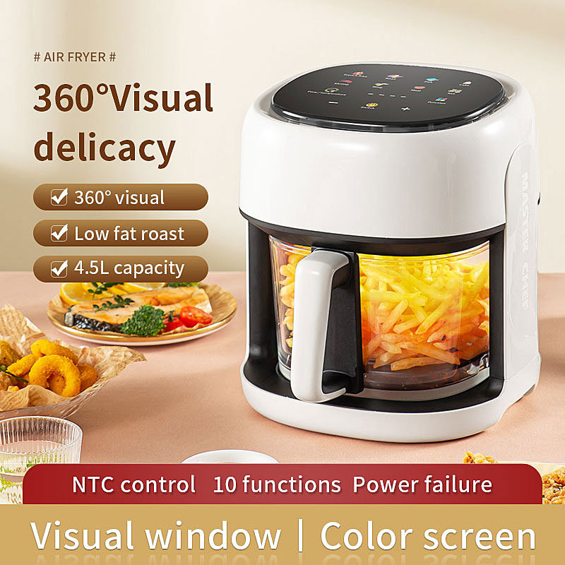 インテリジェントオイルフリーエアフライヤー,360 ° ベー - Xiaomi Kitchen Gadgets のレビューと価格