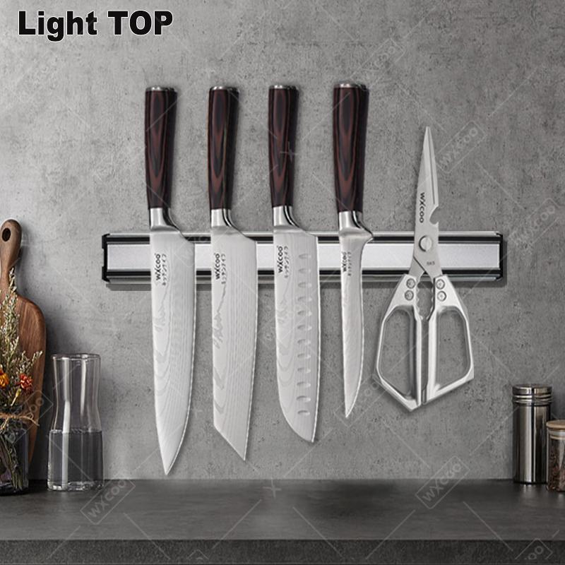 キッチンナイフホルダー多機能強力ナイフラック収納壁掛けマグネ - Magnetic Knife Strip のレビューと価格