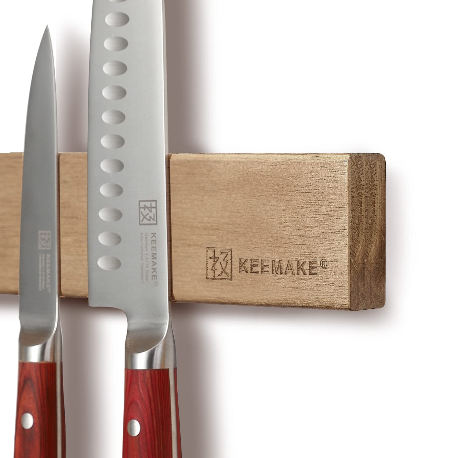 Keebmake-キッチン用磁気ナイフホルダー、頑丈なウォー - Magnetic Knife Strip のレビューと価格