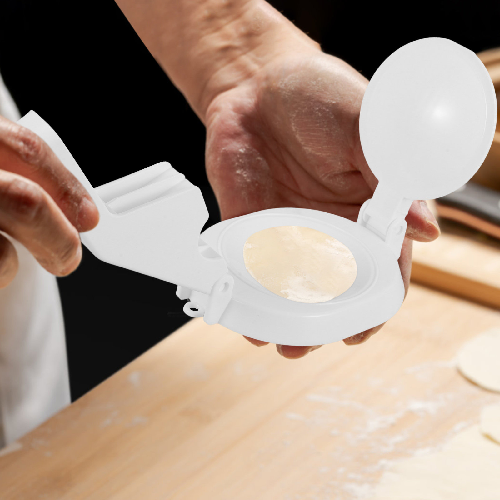 キッチン用餃子プレスツール プラスチック製生地プレッサー 餃 - Kitchen Gadgets For Cooking のレビューと価格