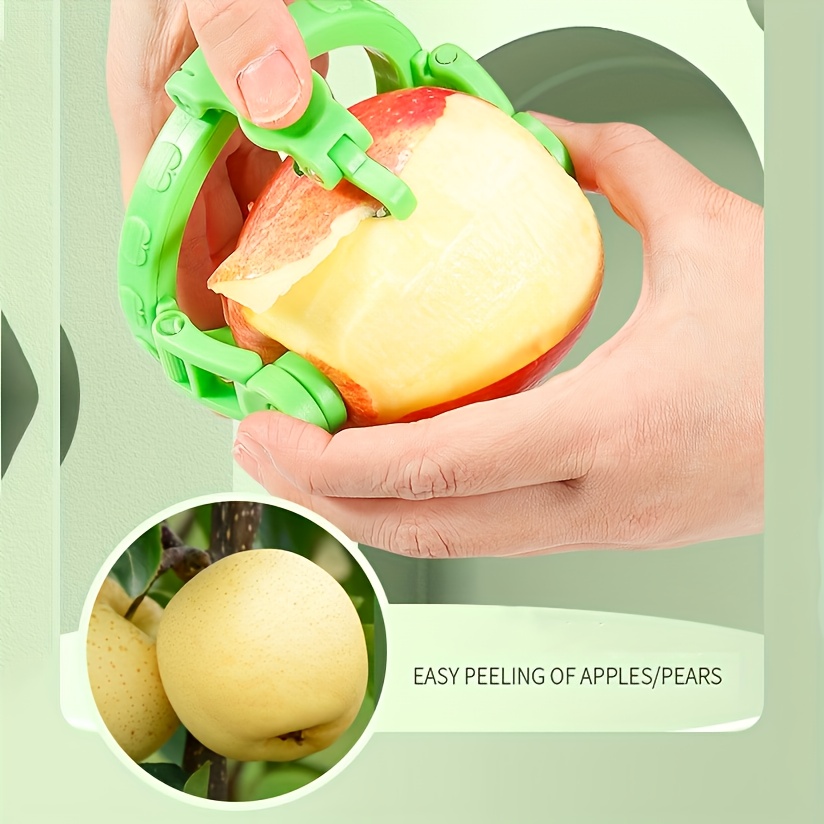 果物と野菜のツール、リンゴや梨用の手持ち回転式ピーラー、キッ - Kitchen Gadgets Ideas のレビューと価格