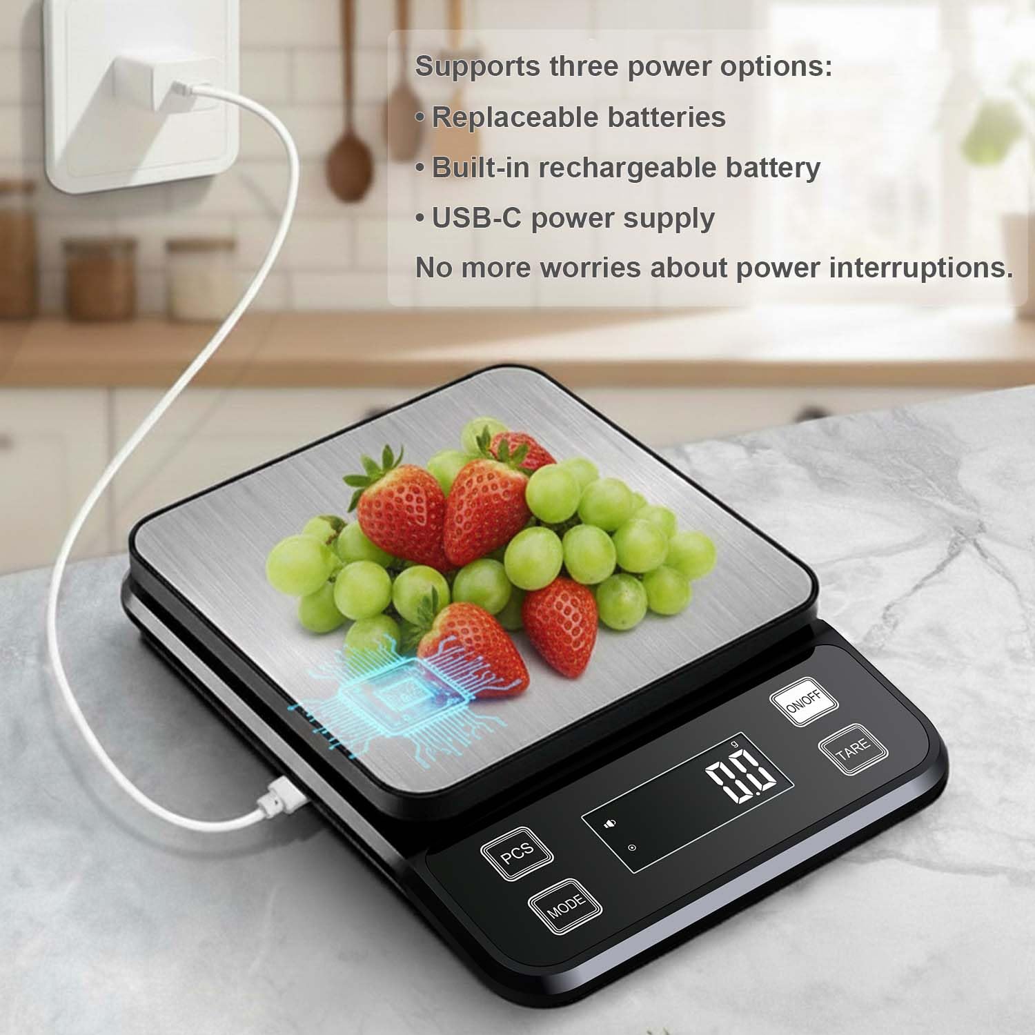 2026年新型防水デジタルキッチンスケール 0.1g/0.0 - Digital Kitchen Scale のレビューと価格
