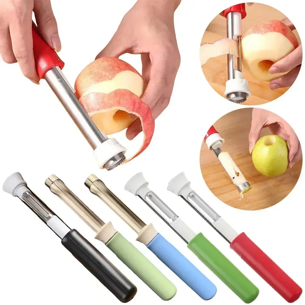 2025年新型 2in1 アップルピーラー 伸縮式ステンレス - Kitchen Gadgets New 2025 のレビューと価格