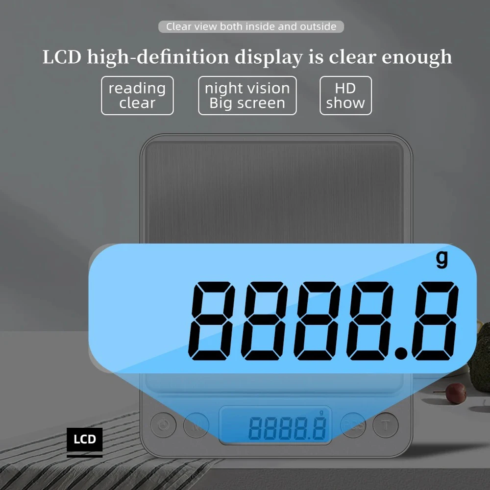 デジタルキッチンスケール精密スケール0.01g 3kg/50 - Digital Kitchen Scale のレビューと価格