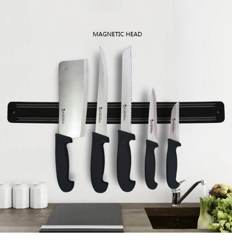 多目的磁気ナイフラックストリップ家庭用キッチンツール省スペー - Magnetic Knife Strip のレビューと価格