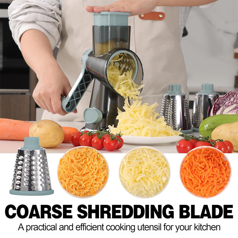LMETJMA 3 in 1 ロータリーチーズおろし金多用途 - Korean Kitchen Gadgets のレビューと価格