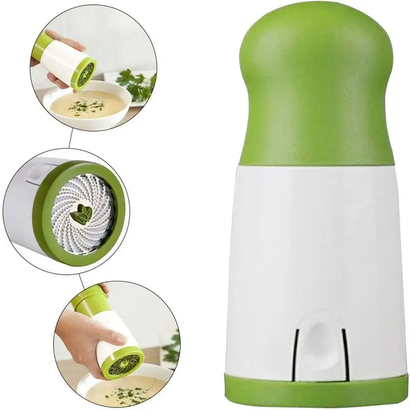 手動ハーブグラインダー、スパイスミル、パセリシュレッダー、チ - Korean Kitchen Gadgets のレビューと価格