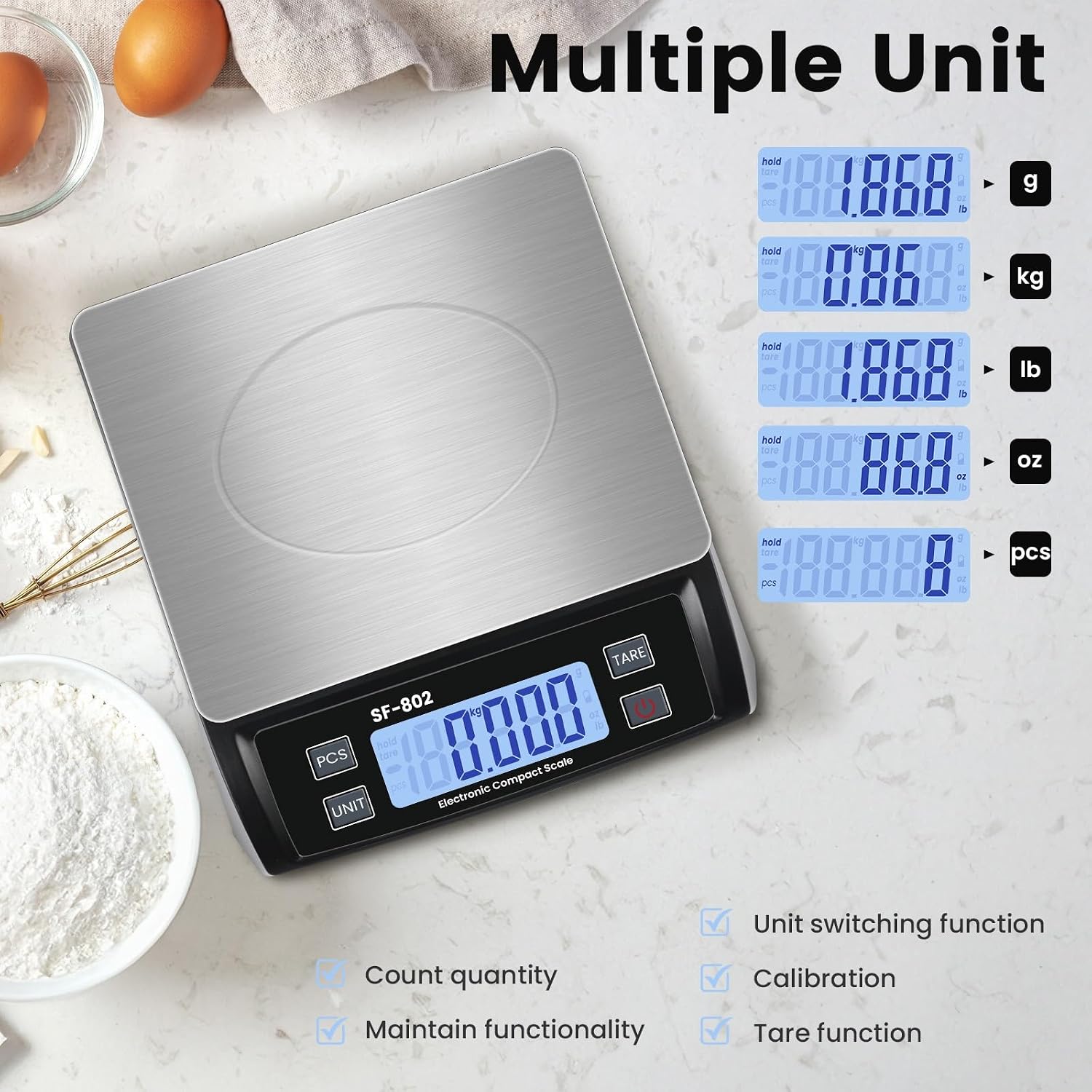 2026年新型デジタルキッチンスケール 大型食品計量器 ベー - Digital Kitchen Scale のレビューと価格