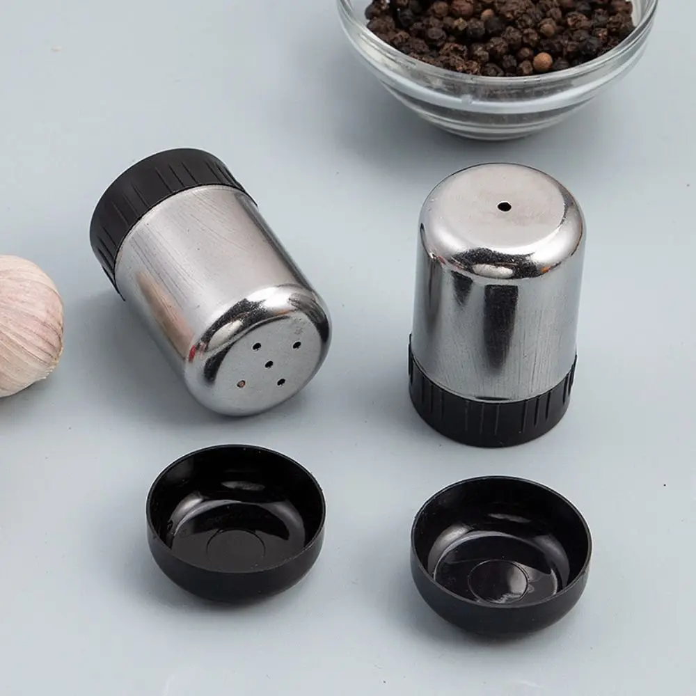 ステンレス鋼 5 穴ソルトシェーカーポータブルミニ調味料ボト - Korean Kitchen Gadgets のレビューと価格