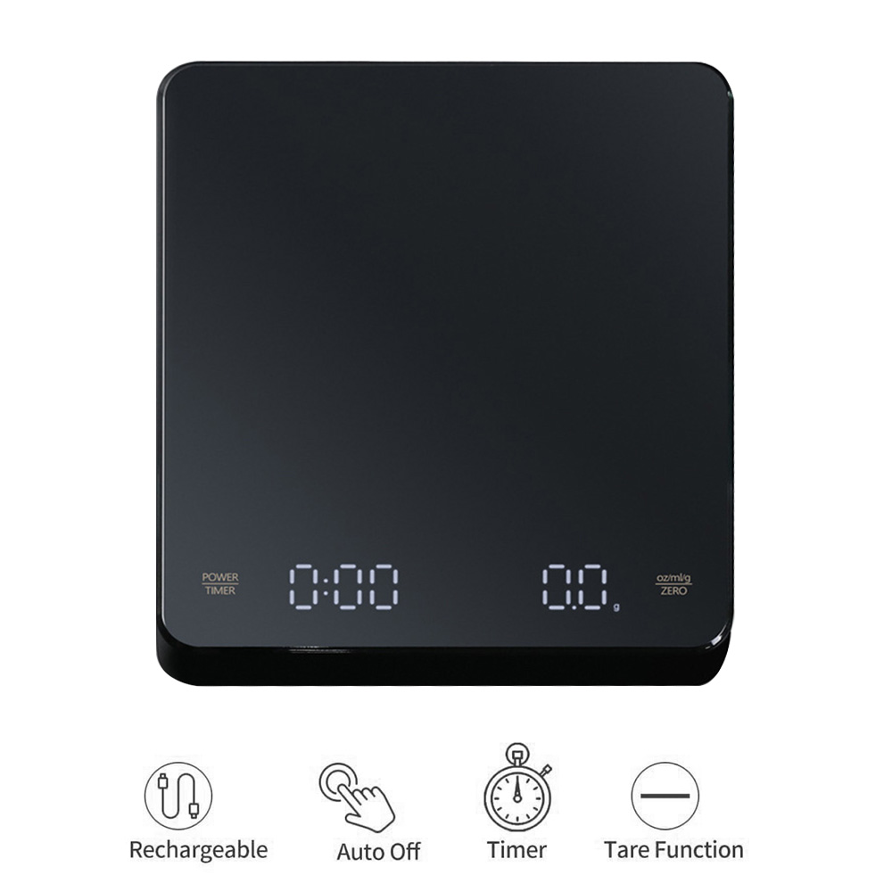 タイマー付きデジタルコーヒースケール LED スクリーンエス - Digital Kitchen Scale のレビューと価格