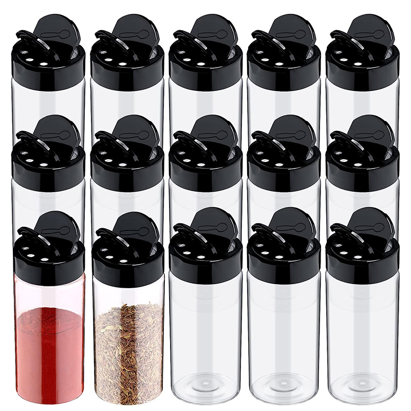 LMETJMA クリアプラスチックスパイスジャー シェーカー - Korean Kitchen Gadgets のレビューと価格