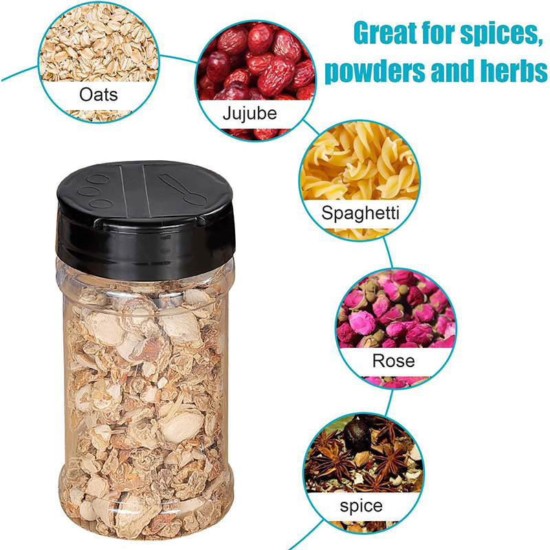 LMETJMA クリアプラスチックスパイスジャー シェーカー - Korean Kitchen Gadgets のレビューと価格