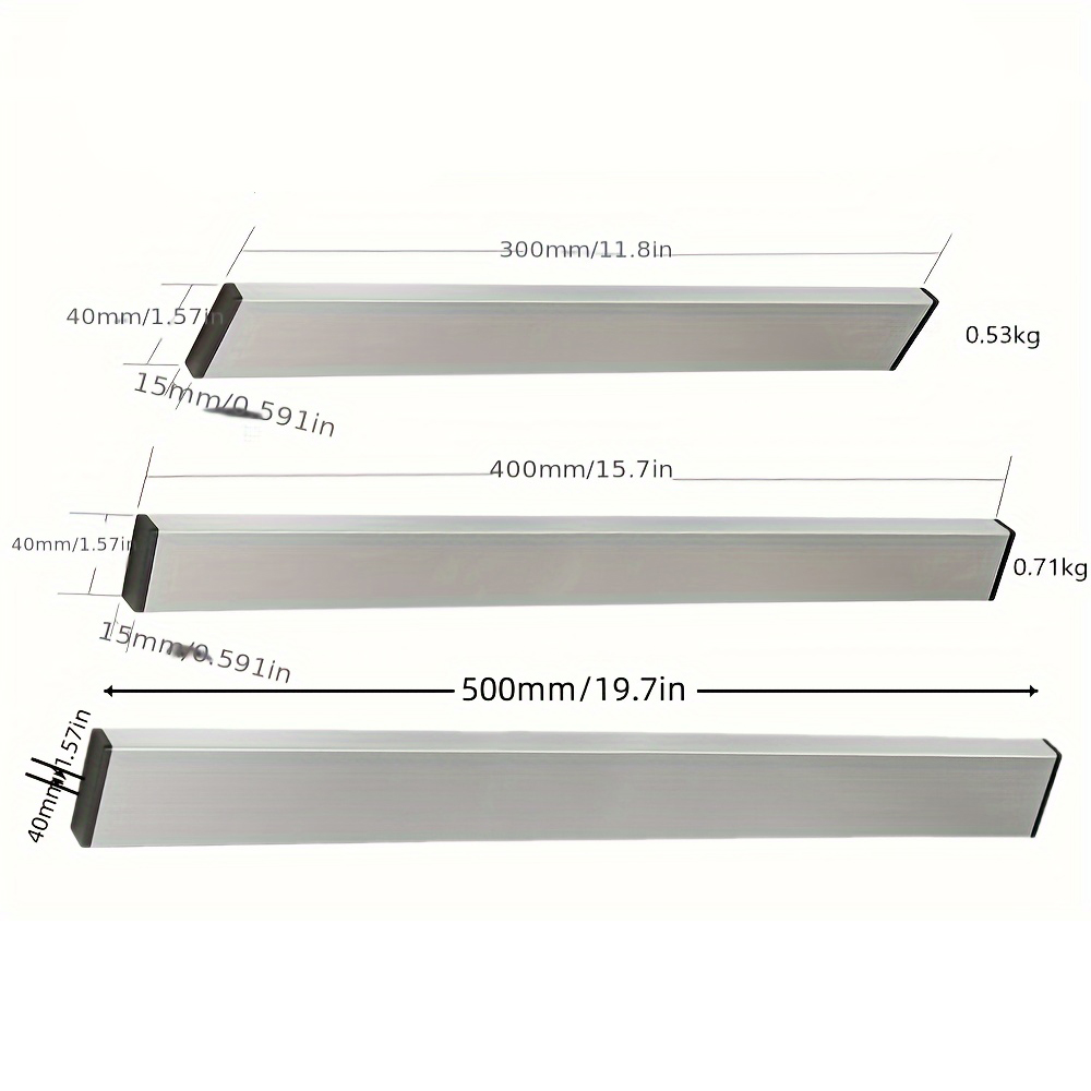 1Pc 磁気ナイフホルダー壁用磁気ナイフストリップ強力なマグ - Magnetic Knife Strip のレビューと価格
