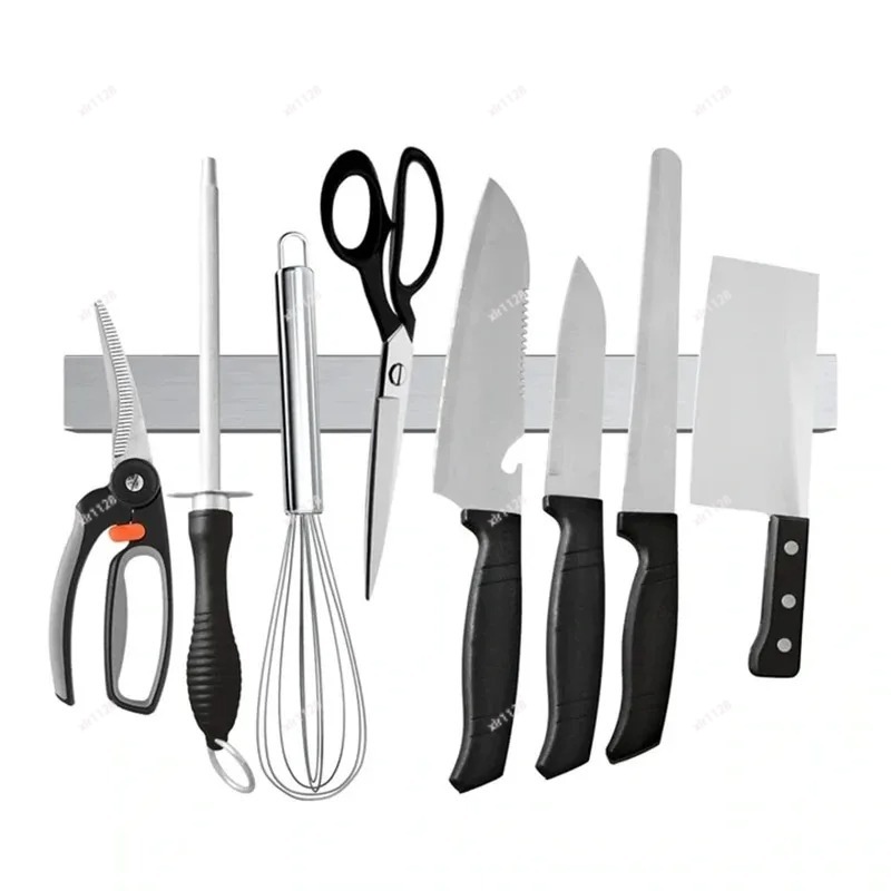 壁掛け式磁気ナイフホルダー ステンレス鋼製ストリップラック  - Magnetic Knife Strip のレビューと価格