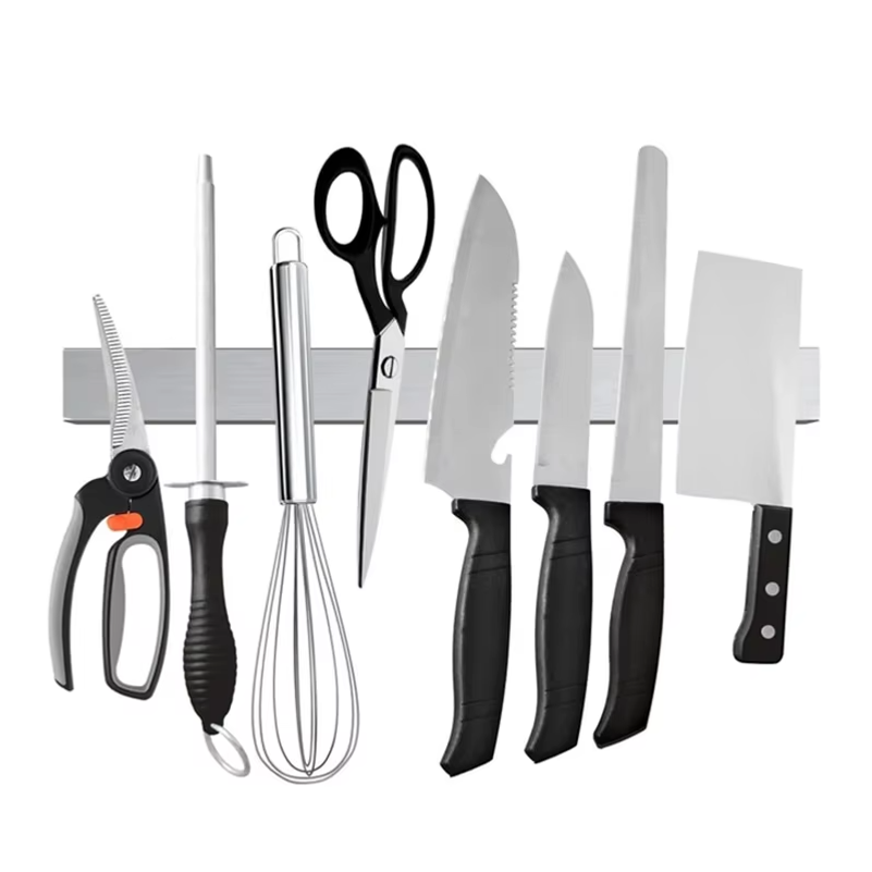 プロ仕様の磁気式ナイフストリップ ステンレス製磁気ナイフホル - Magnetic Knife Strip のレビューと価格