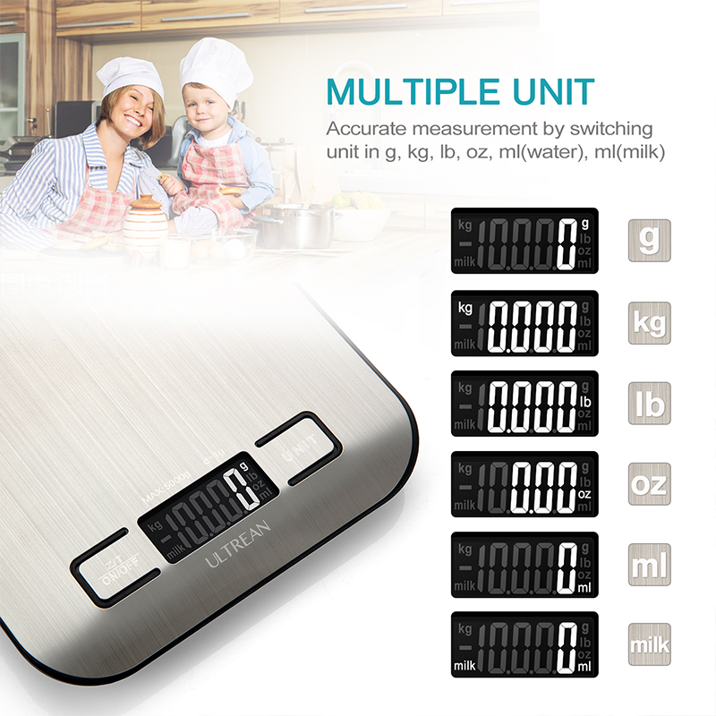 Ultrean-デジタルキッチンスケール,多機能電気食品スケ - Digital Kitchen Scale のレビューと価格