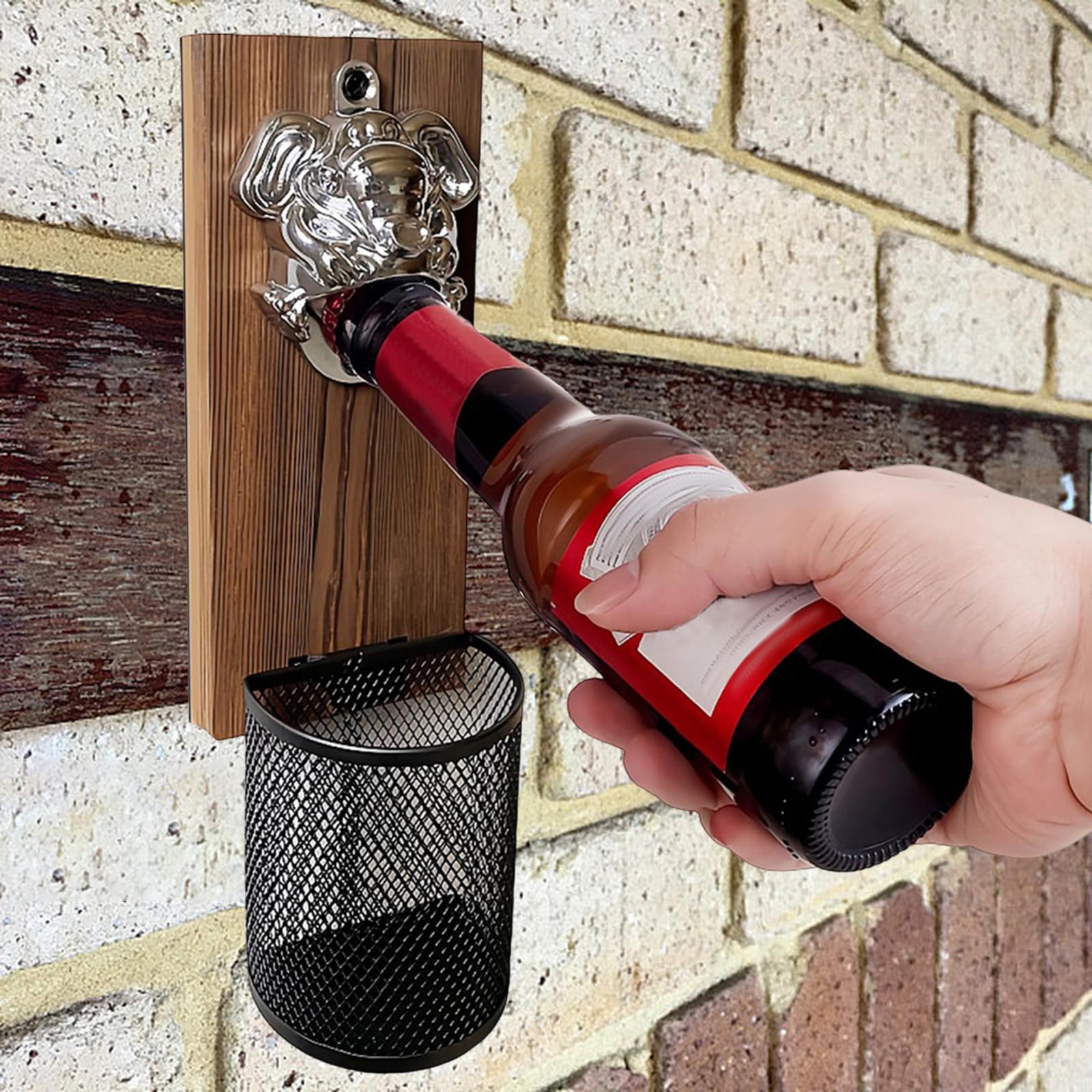 磁気ボトルオープナー キャップコレクター付き ホームデコレー - Kitchen Gadgets For Gifts のレビューと価格