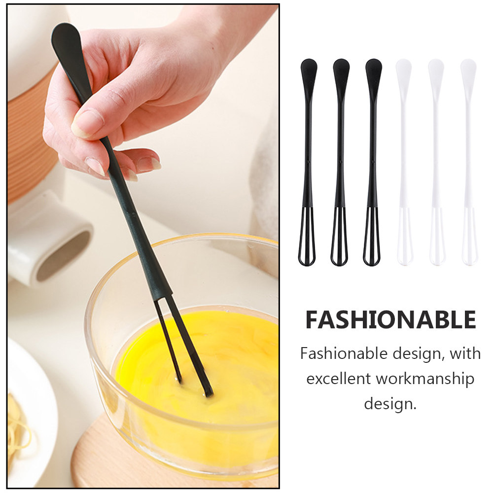 6個入り手動卵泡立て器、食品グレードPPミニ泡立て器、ベーキ - Kitchen Gadgets For Cooking のレビューと価格