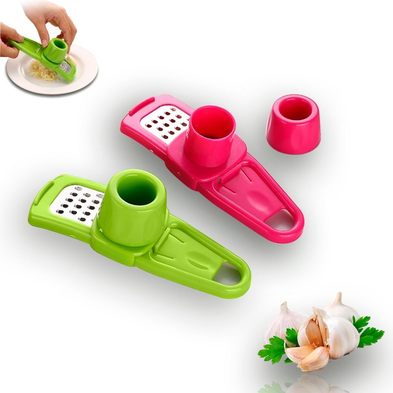 手動式ニンニクチョッパー、手動ニンニク刻み器、ニンニクグライ - Kitchen Gadgets For Cooking のレビューと価格