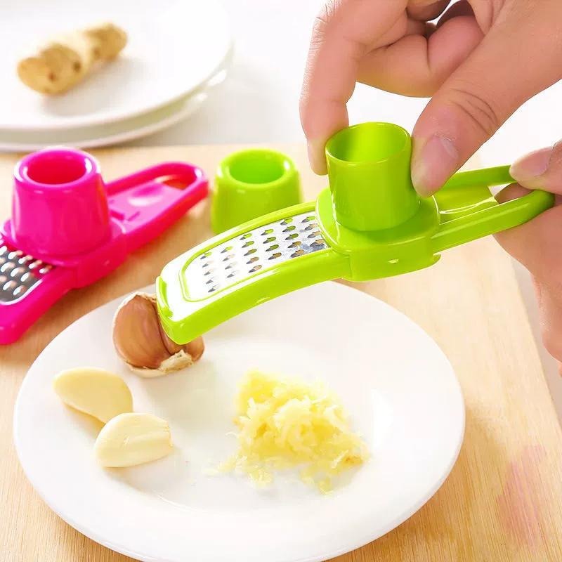 手動式ニンニクチョッパー、手動ニンニク刻み器、ニンニクグライ - Kitchen Gadgets For Cooking のレビューと価格