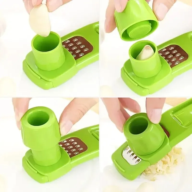 手動式ニンニクチョッパー、手動ニンニク刻み器、ニンニクグライ - Kitchen Gadgets For Cooking のレビューと価格