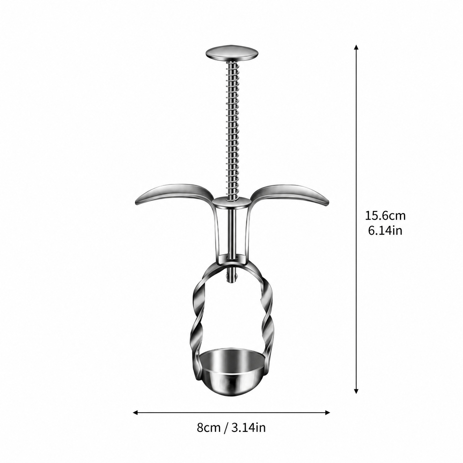 ステンレス製の赤いナツメ種抜きツール、ベーキング、料理、スナ - Kitchen Gadgets For Cooking のレビューと価格