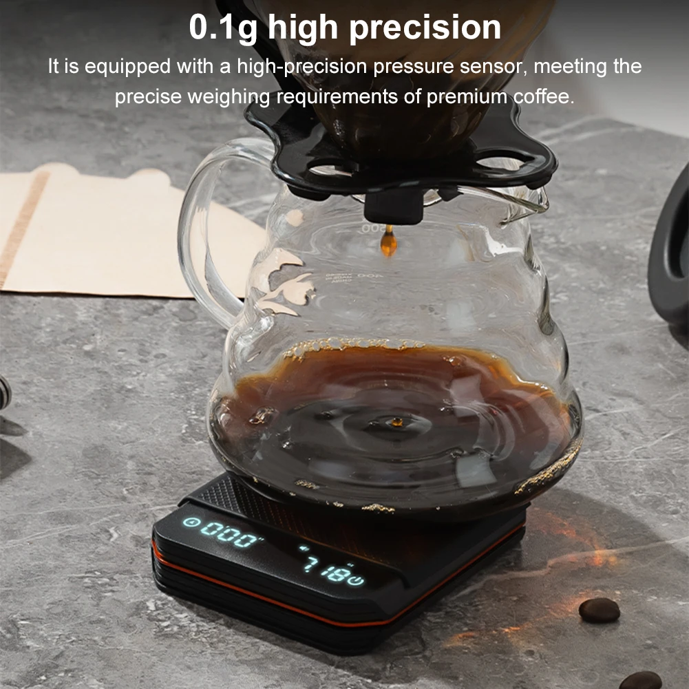 キッチンミニコーヒー計量器 タイマー付き 2kg/0.1g  - Digital Kitchen Scale のレビューと価格