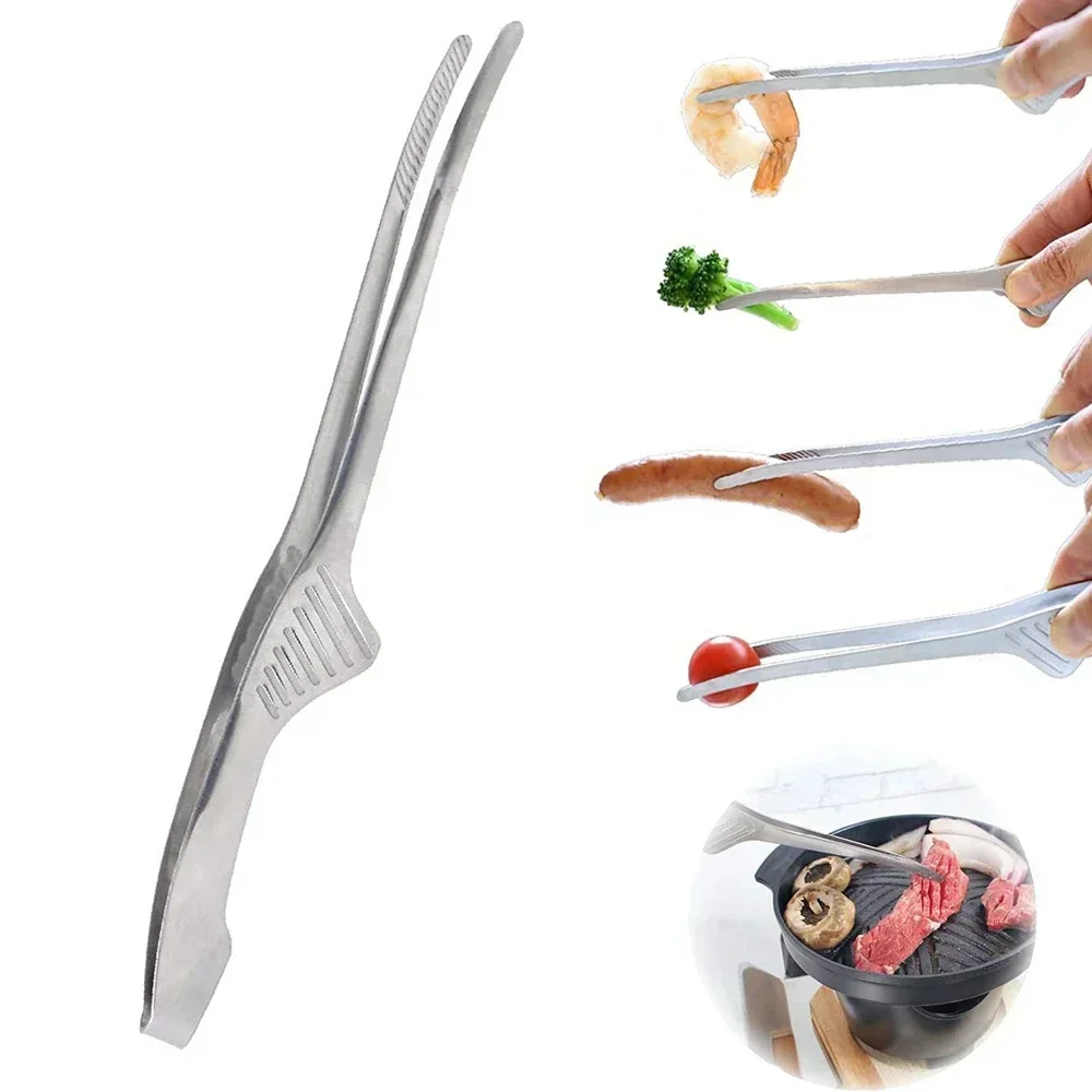 1/2/5 個ステンレス鋼食品トング韓国バーベキューバーベキ - Korean Kitchen Gadgets のレビューと価格
