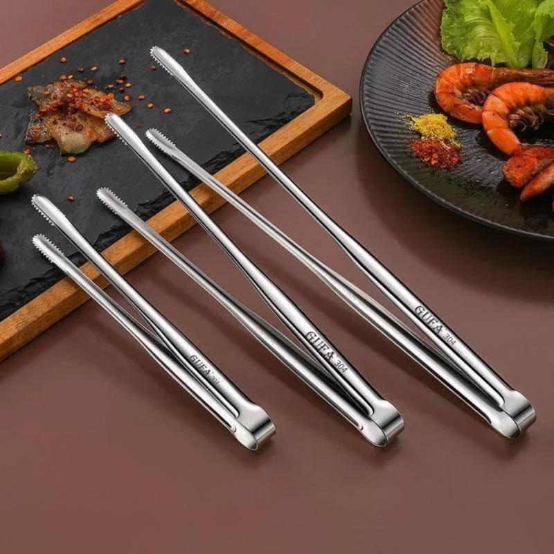 ステンレス製調理用トング 韓国バーベキューフードグリッパー  - Korean Kitchen Gadgets のレビューと価格